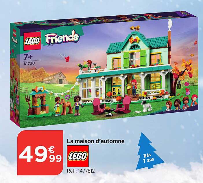 la maison d'automne lego friends