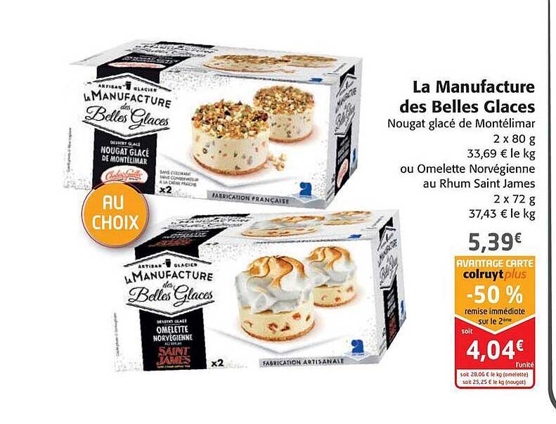 la manufacture des belles glaces