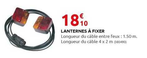 lanternes à fixer