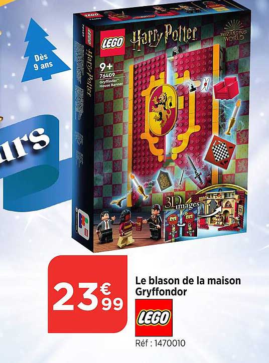le blason de la maison gyffondor lego harry potter
