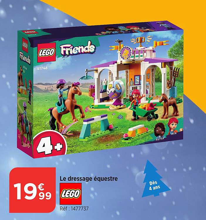 le dressage équestre lego friends