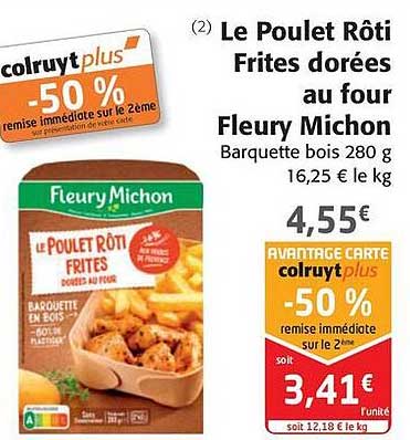 le poulet rôti frites dorées au four fleury michon