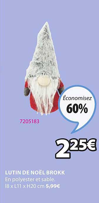 Lutin De Noël Brokk