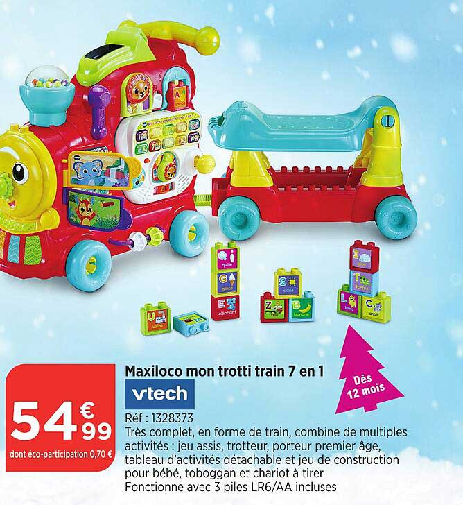 maxiloco mon trotti train 7 en 1 vtech