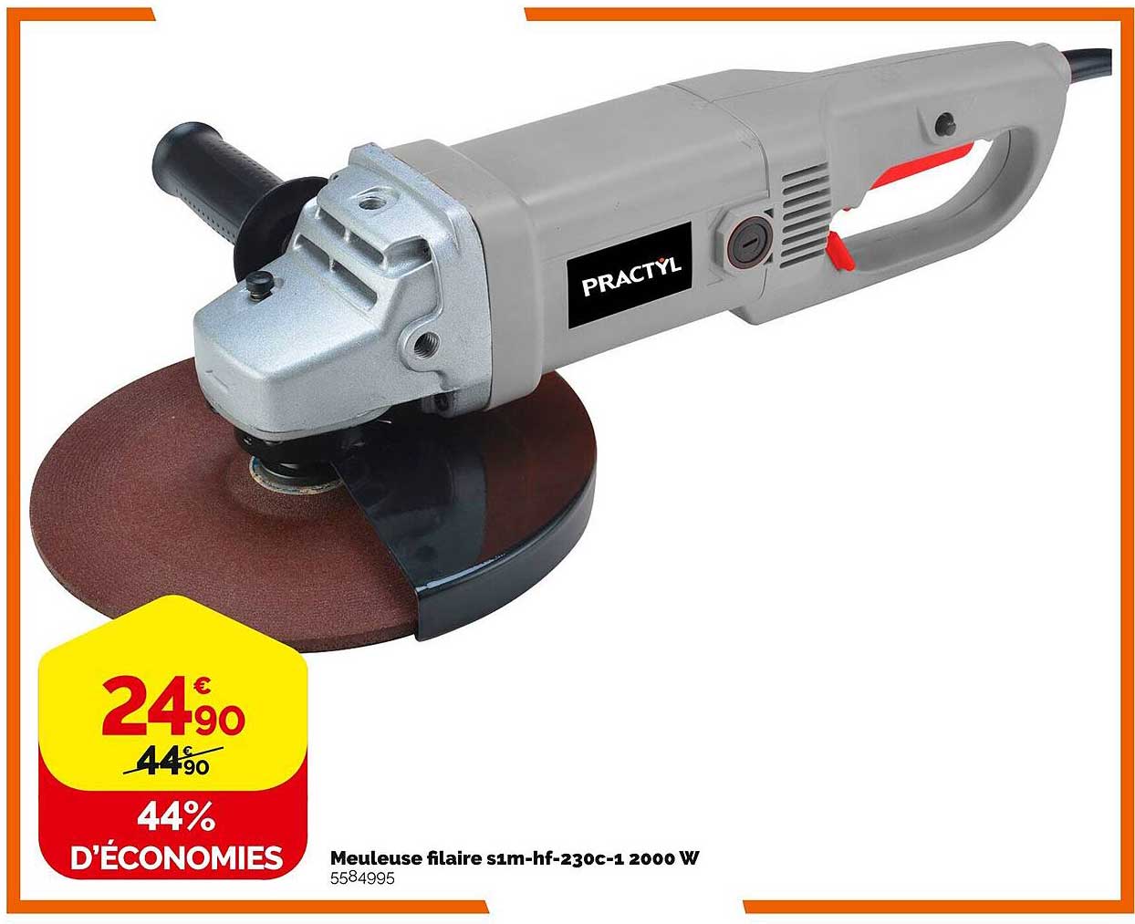 meuleuse  filaire s1m-hf-230c-1 2000w