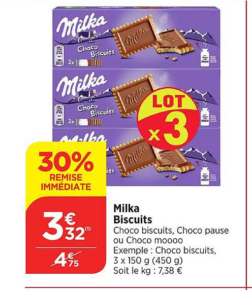Milka Biscuits