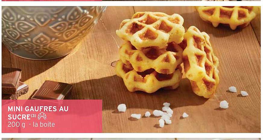 Mini Gaufres Au Sucre