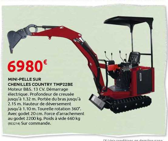 mini-pelle sur chenilles country tmp22be