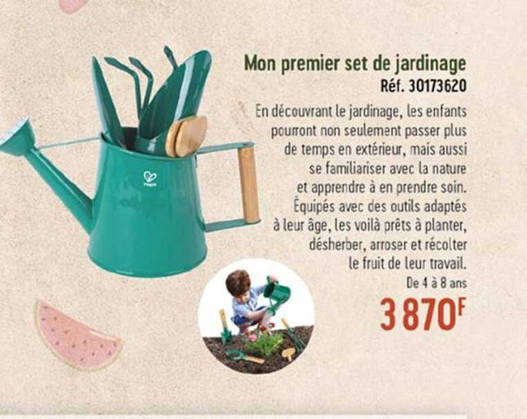 mon premier set de jardinage