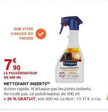 nettoyant inserts