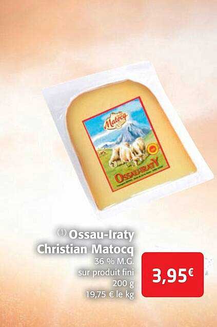 ossau-iraty christian matocq