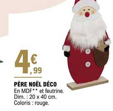 père noël déco