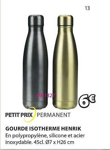 petit prix permanent goude isotherme henrik