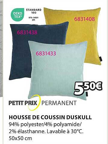 petit prix permanent housse de coussin duskull