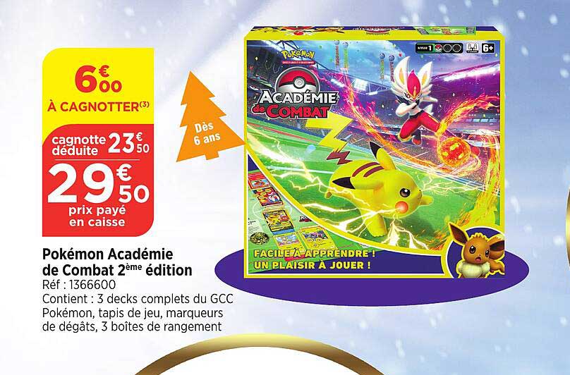 pokémon académie de combat 2ème édition