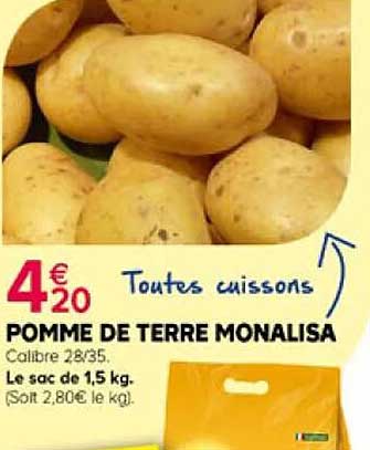 pomme de terre monalisa
