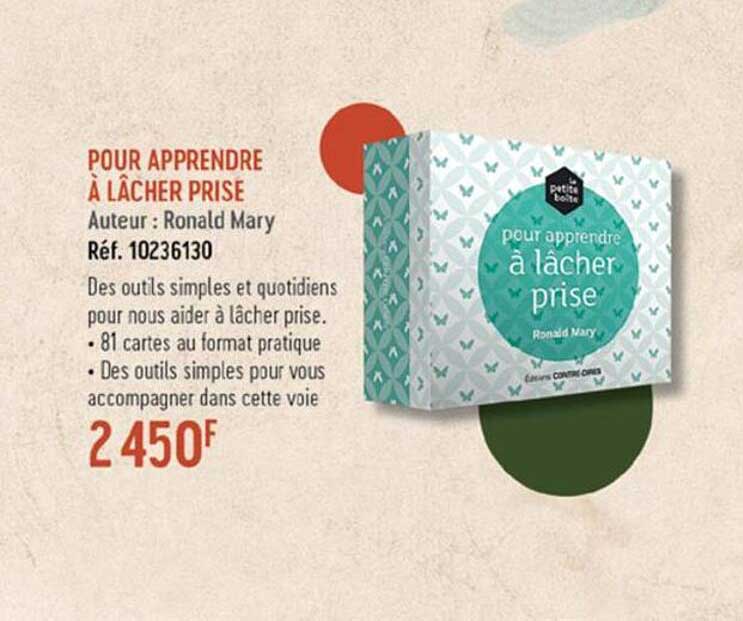 Pour Apprendre à Lâcher Prise