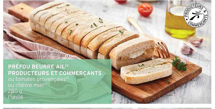 prefou beurre ail producteurs et commercants