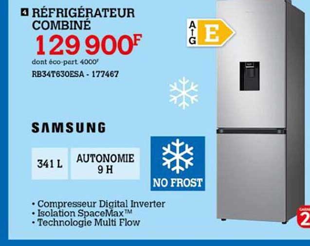 Réfrigérateur Combiné Samsung
