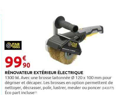 rénovateur extérieur électrique