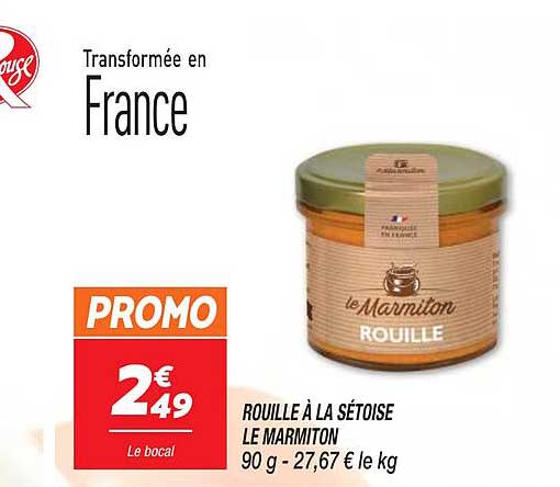 rouille à la sétoise le marmiton