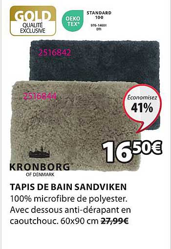Tapis De Bain Sandviken Kronborg