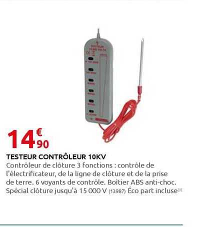 Testeur Contrôleur 10kv