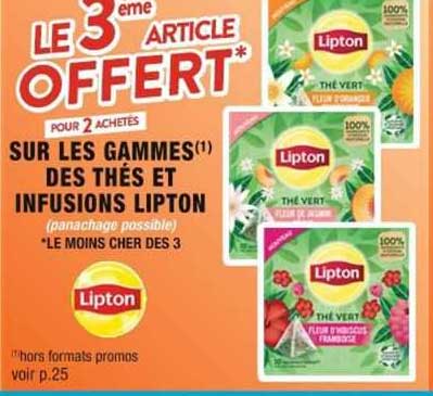 Thés Et Infusions Lipton