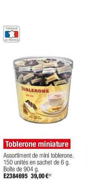 toblerone miniature
