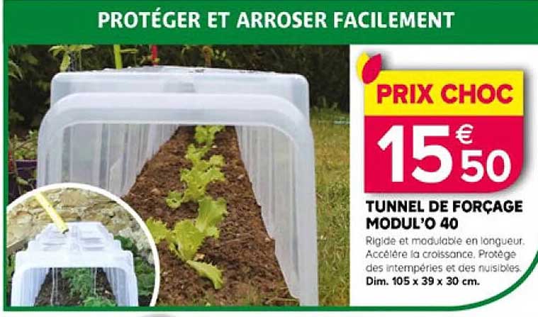 tunnel de forçage modul'o 40