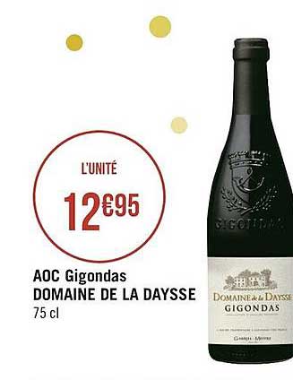 Aoc Gigondas Domaine De La Daysse