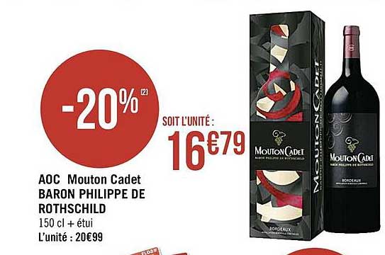 aoc mouton cadet baron philippe de rothschild