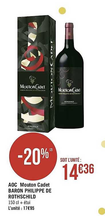 aoc mouton cadet baron philippe de rothschild