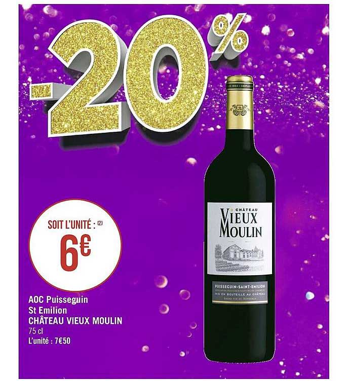 aoc puisseguin st émilion château vieux moulin