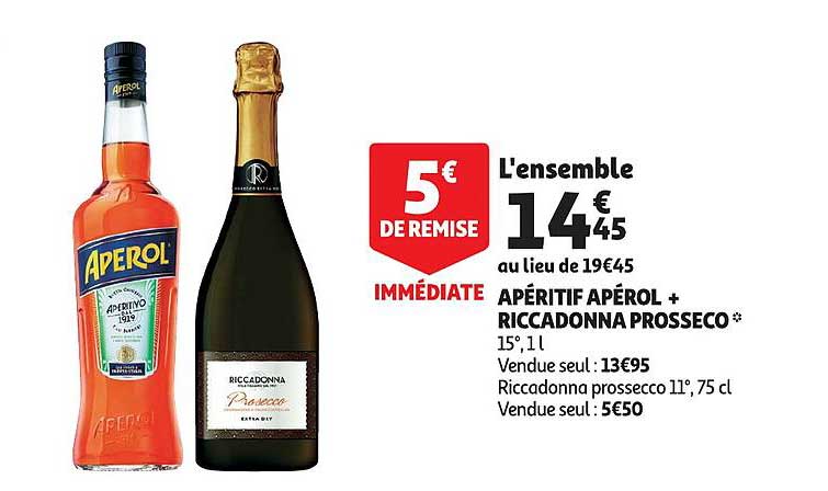 Apéritif Apérol + Riccadonna Presseco