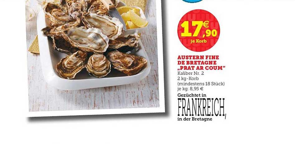 austerne fine de bretagne "prat ar coum"