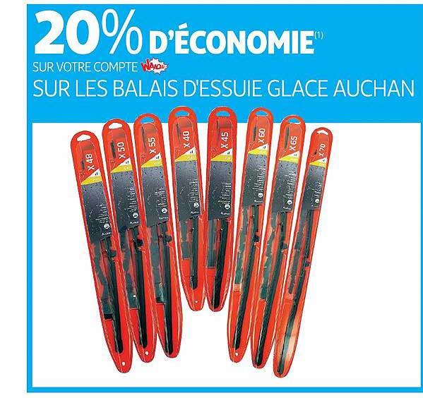 Balais D'essuie Glace Auchan