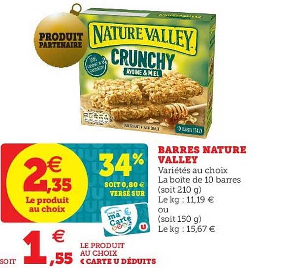 barres nature valley