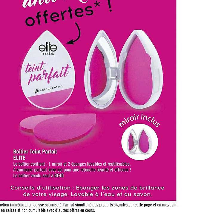 boîtier teint parfait elite