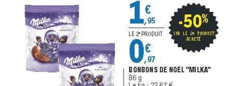 Bonbons De Noël "milka"