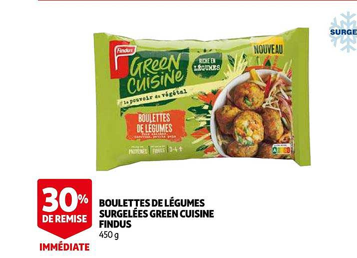 Boulettes De Légumes Surgelées Green Cuisine Findus 30% De Remise Immédiate