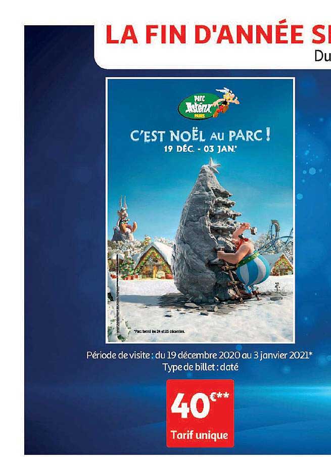 c'est noël au parc !