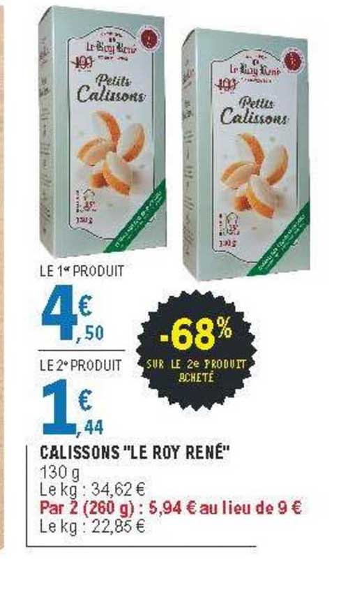 calissons "le roy rené"