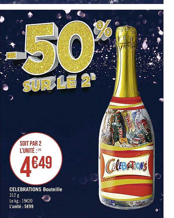 Celebrations Bouteille