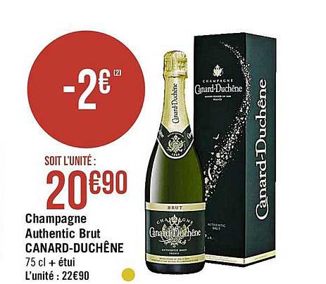 Champagne Authentic Brut Canard-duchêne