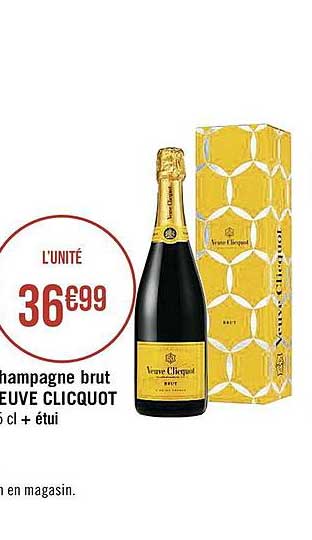 champagne brut veuve clicquot