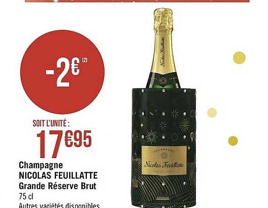 champagne nicolas feuillatte grande réserve brut