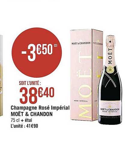 Champagne Rosé Impérial Moët & Chandon
