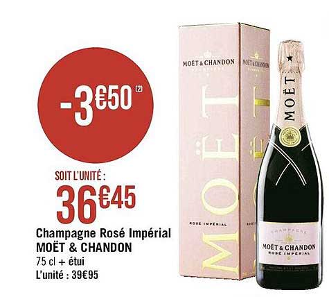 champagne rosé impérial moët & chandon