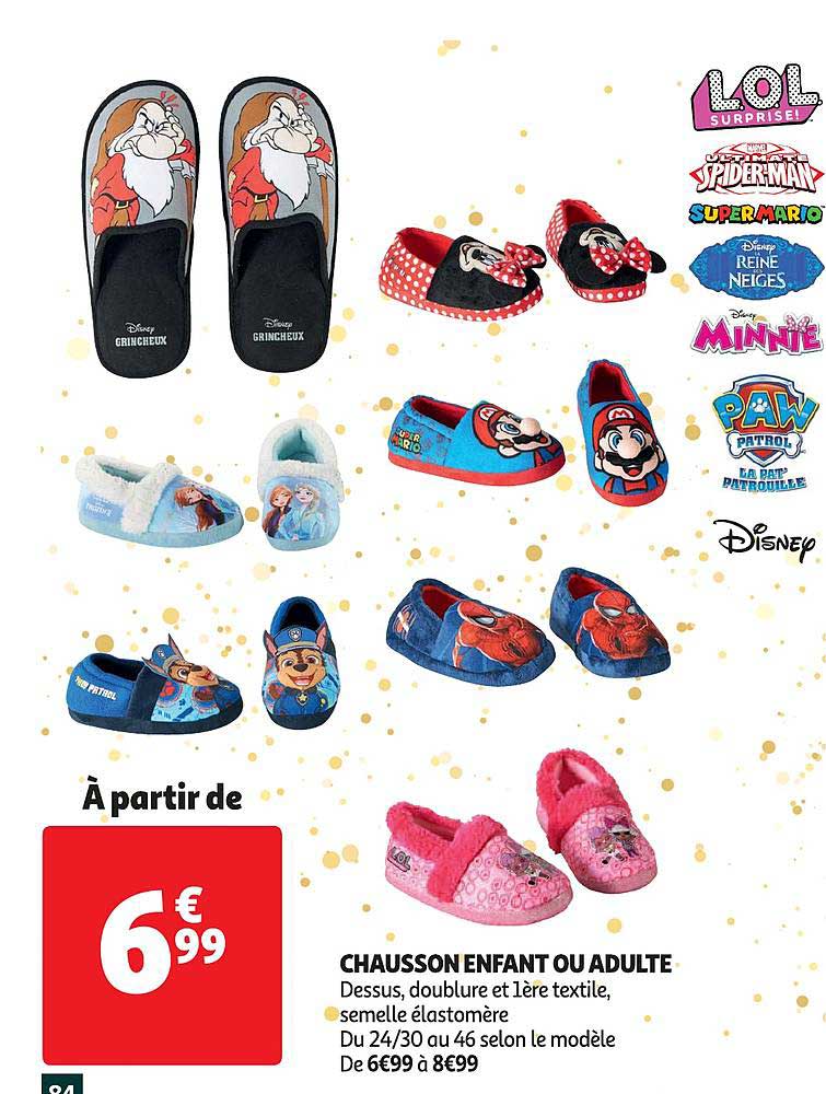 Chausson Enfant Ou Adulte